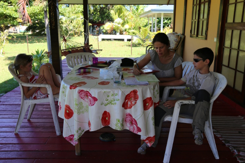 Polynésie Française, Moorea, chez Audrey et Thom