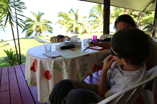 Polynésie Française, Moorea, chez Audrey et Thom