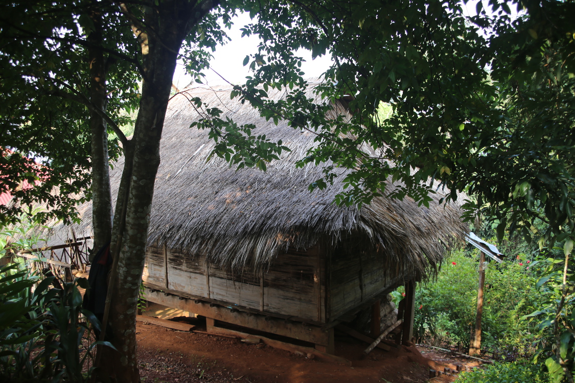 Notre petite cabane en bambous pour la nuit.