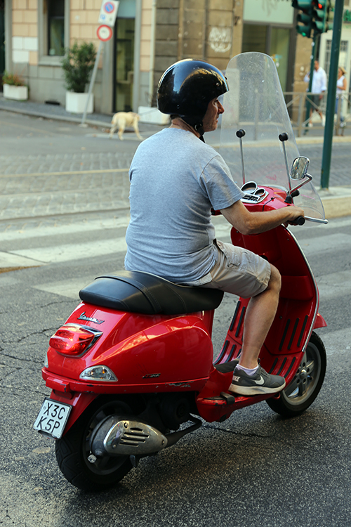 Rome.
Sans Vespa, Rome n'est pas Rome !