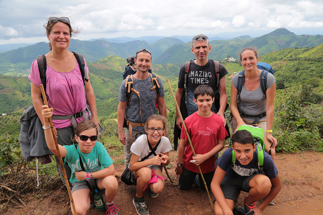 Trek Kalaw-Lac InlÃ©.
DÃ©part pour 3 jours de treks dans la campagne birmane depuis Kalaw, petite ville Ã  1300m d'altitude.
