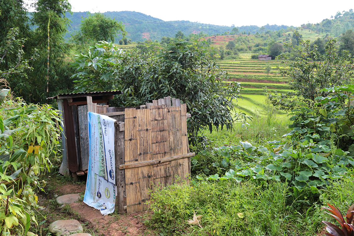 Trek Kalaw-Lac InlÃ©.
Et au fond du jardin, la 