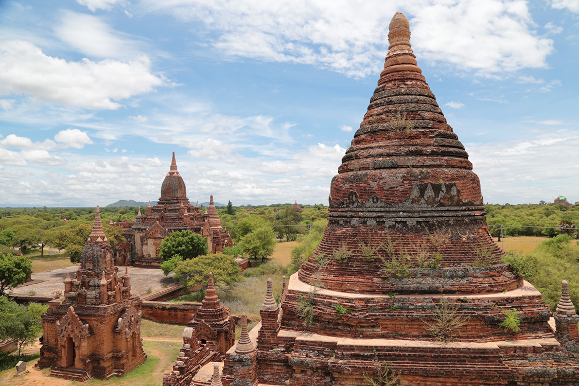 Bagan.
Et il est vrai que la vue est trÃ¨s chouette !