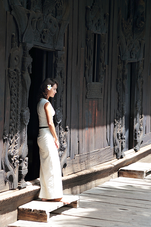 Mandalay, Inwa.
MonastÃ¨re Bagaya kyaung.