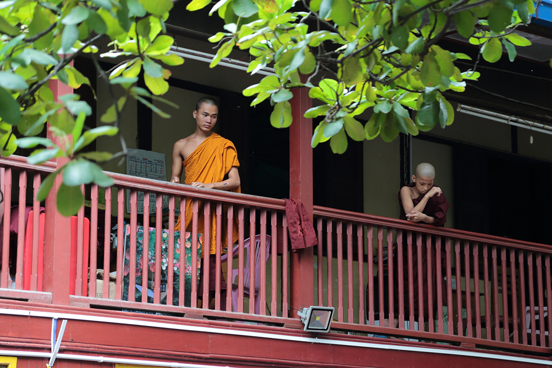 Mandalay.
MonastÃ¨re Mahagandhayon.