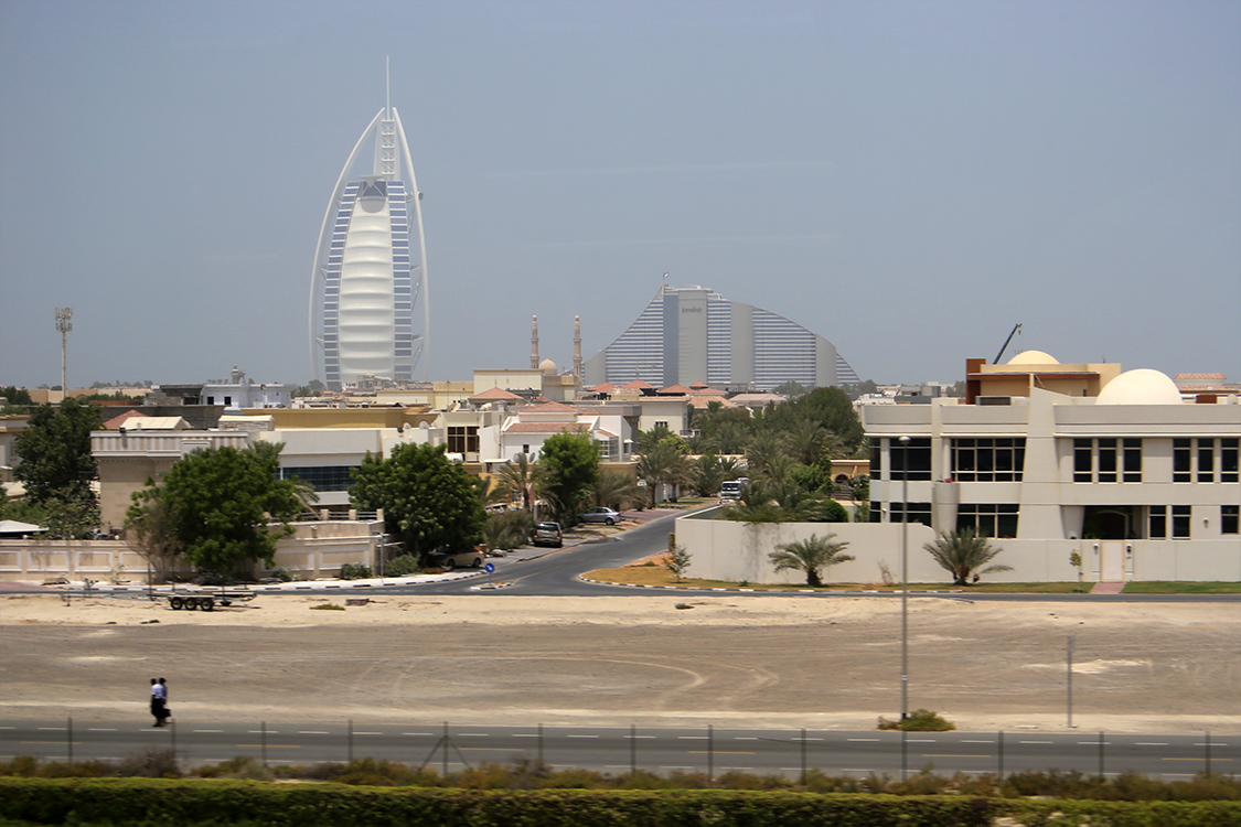 Le Burj-al-Arab, un des hÃ´tels les plus luxueux au monde.