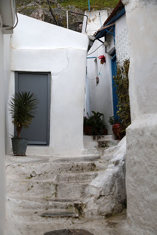 AthÃ¨nes.
Quartier d'Anafiotika.