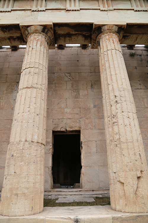 AthÃ¨nes.
Temple d'HÃ©phaÃ¯stÃ©ion.