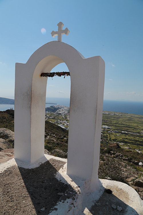 Santorin.
RandonnÃ©e Fira-Oia.