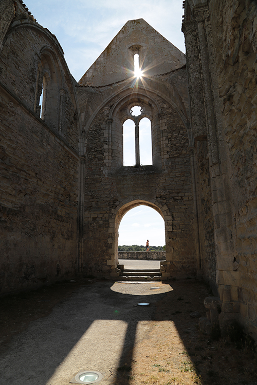 Ile de RÃ©.
L'abbaye Notre-Dame-de-RÃ©.