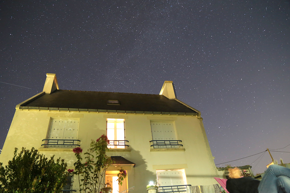 Audierne.
Notre Airbnb by night !