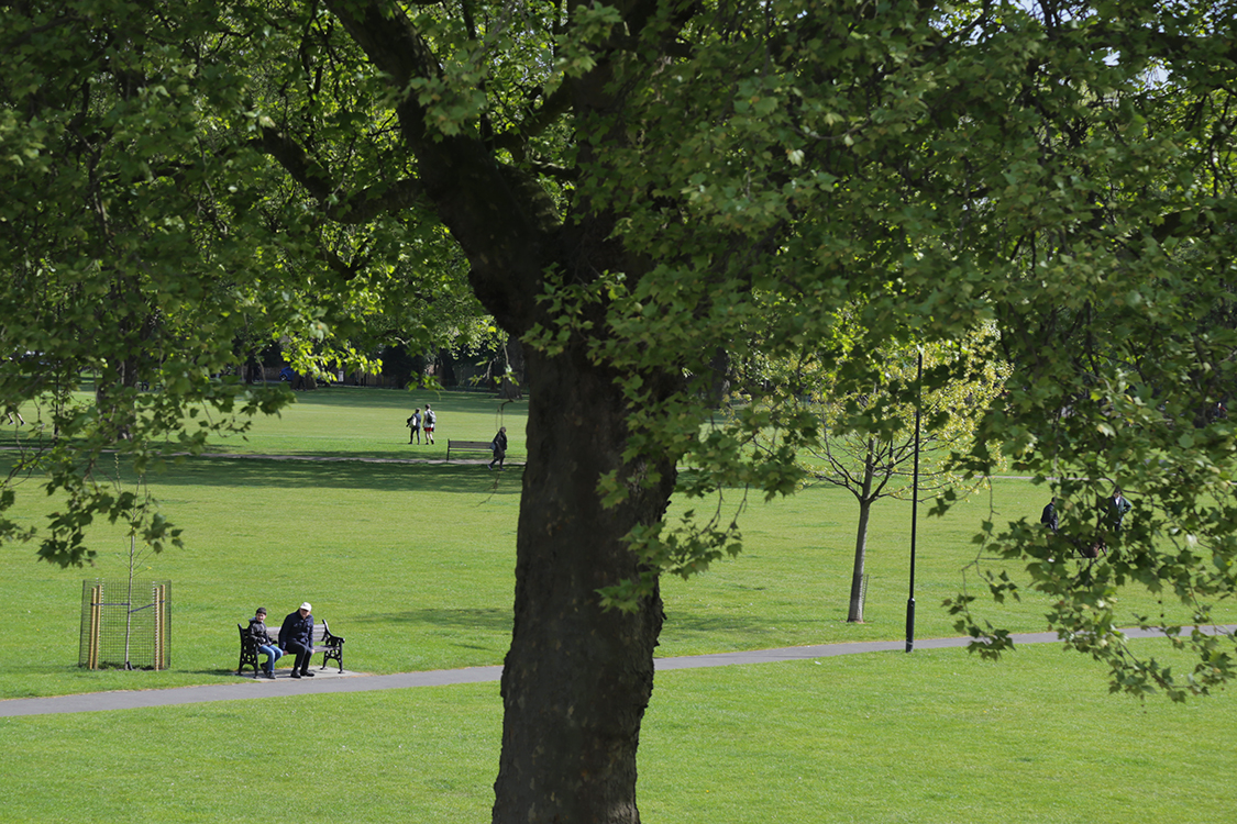 London Fields, notre quartier pour ces 3 jours.
L'appartement donnait sur ce magnifique parc.