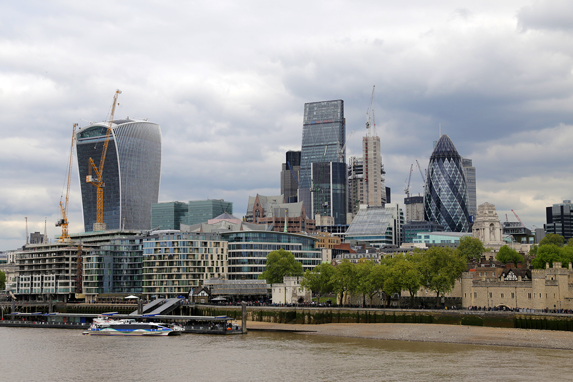 Quartier de la city, centre historique de Londres, et aujourd'hui une place de marchÃ© des plus importantes au monde.