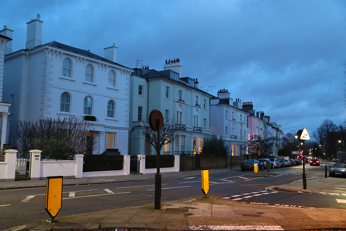 Regent's Park road.
DÃ©couverte d'un quartier chic de Londres.