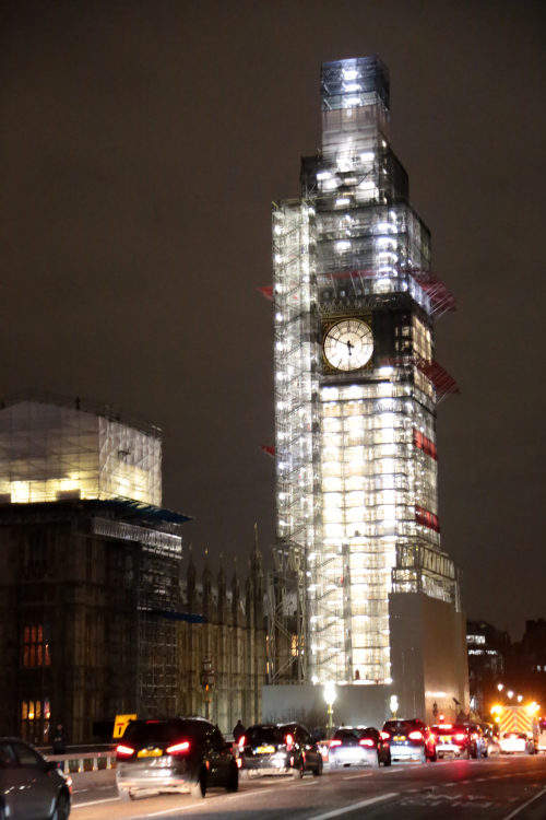 Big Ben.
Pas trÃ¨s prÃ©sentable en ce moment...