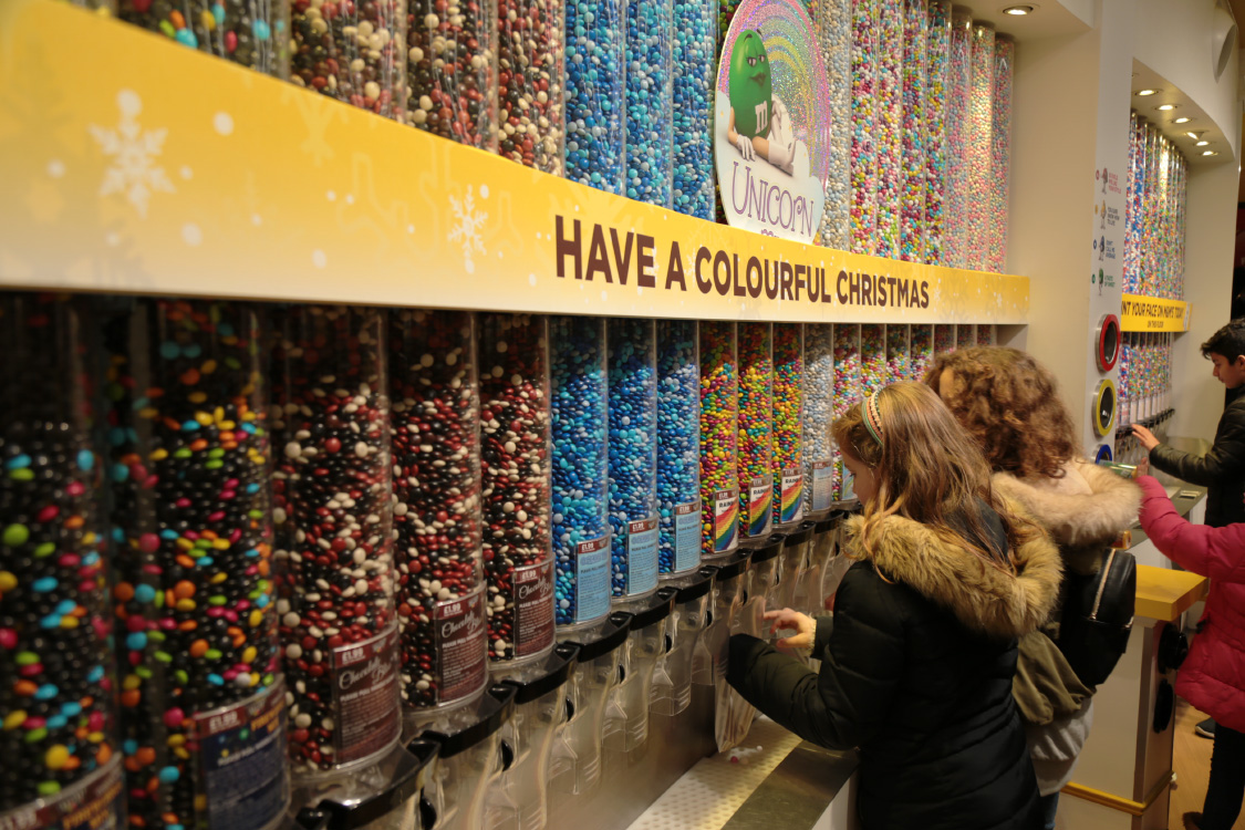 M&M's world...