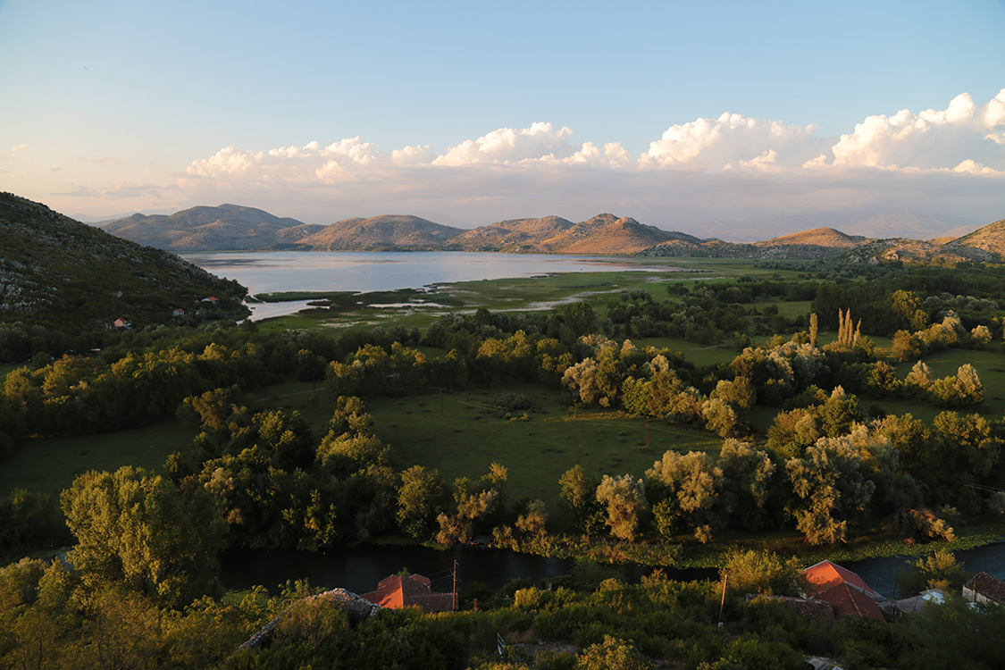 Parc national du Skadar.
En tout cas, la vue depuis le sommet de la forteresse est superbe.