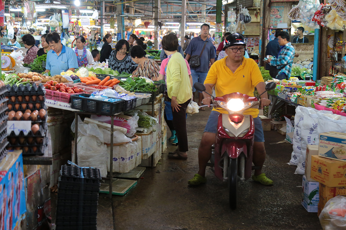 Chumphon.
Petit tour au marchÃ© !