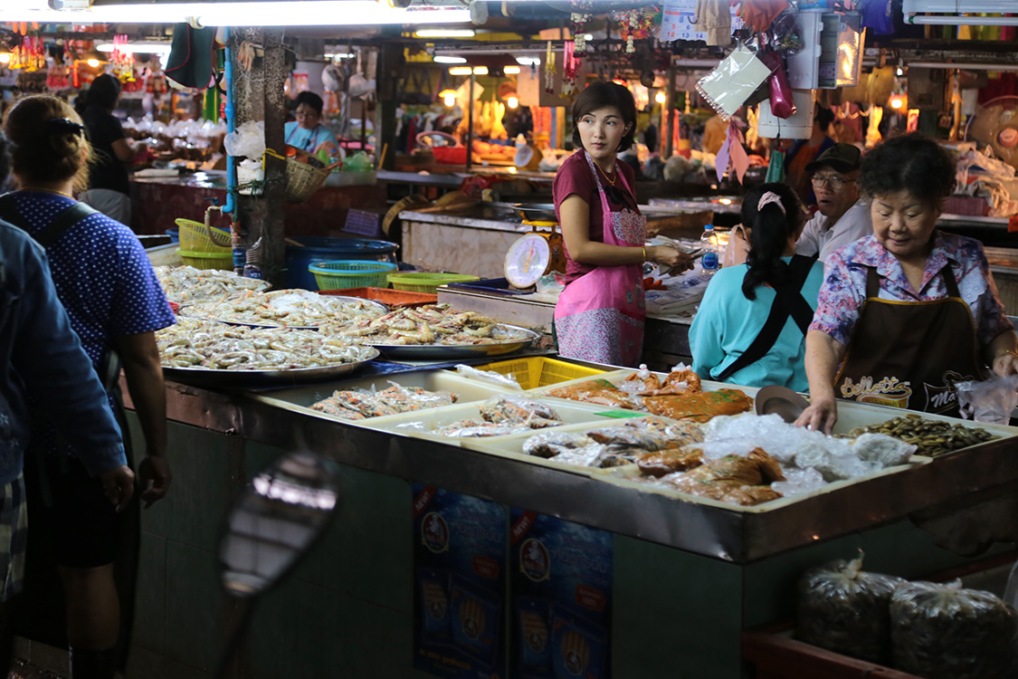 Chumphon.
Petit tour au marchÃ© !