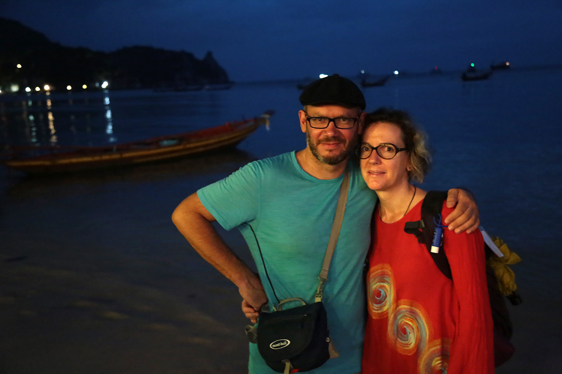 Koh Tao.
AprÃ¨s une traversÃ©e difficile... nous voici Ã  Koh Tao pour quelques jours !